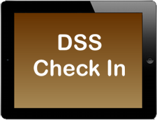 DSS Check In App on Apple iPad